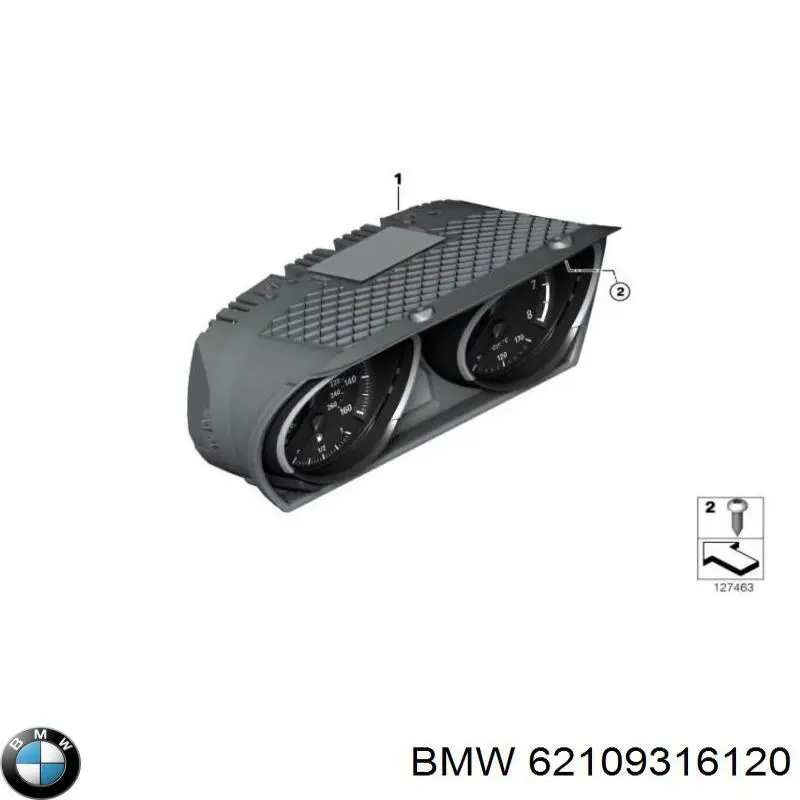 62109316120 BMW Щиток приборов