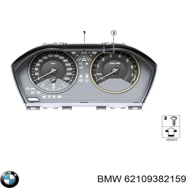 Купить 61319267901 BMW Панель приборов