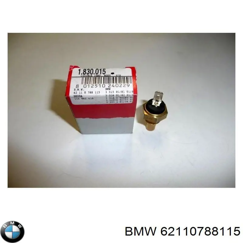 62110788115 BMW датчик температуры охлаждающей жидкости