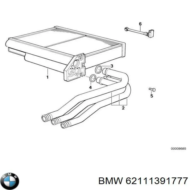 Купить 62111391777 BMW 