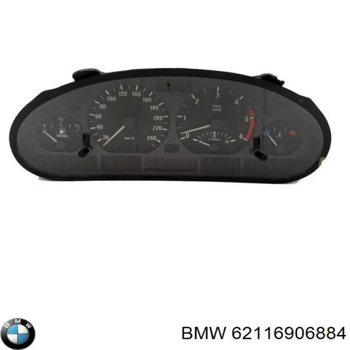 Приборная доска (щиток приборов) BMW 62116956971 цена, от 31.67 USD