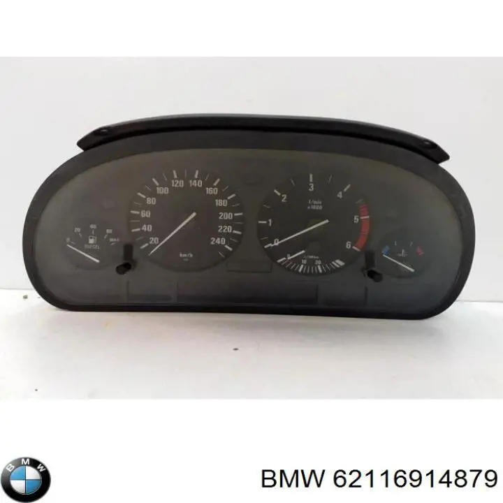 62119155821 BMW приборная доска (щиток приборов)
