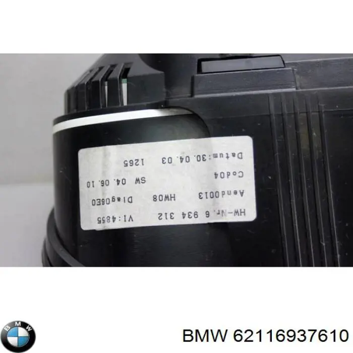 Приборная доска (щиток приборов) BMW 62116945625 цена, от 44.53 USD