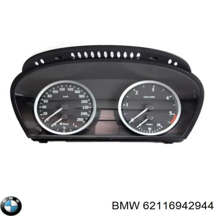 Приборная доска (щиток приборов) на BMW 5 (E61) купить.