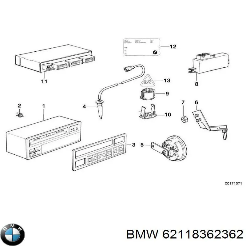  62118362362 BMW