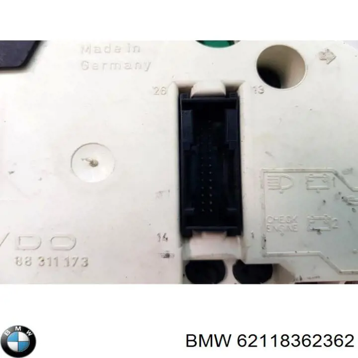 Панель приборов 62118362362 BMW
