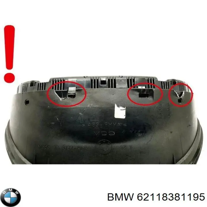 Купить 62118381195 BMW Панель приборов