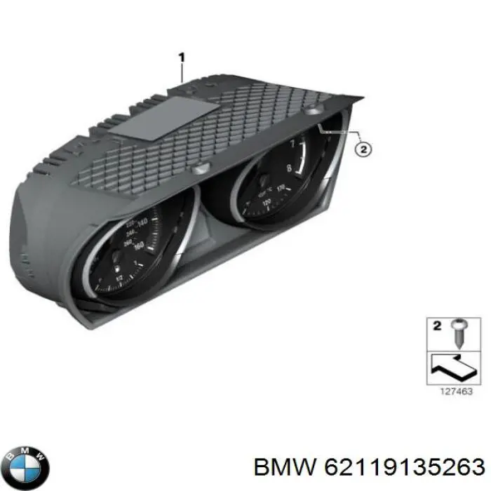 62119135263 BMW Щиток приборов