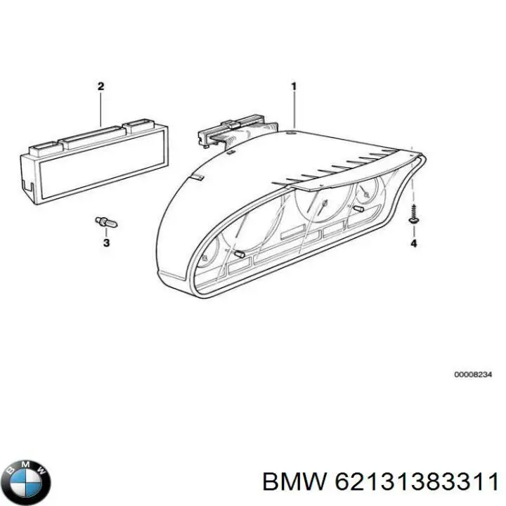 Купить 62131383311 BMW 