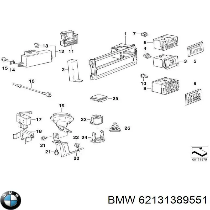 62131389551 BMW 