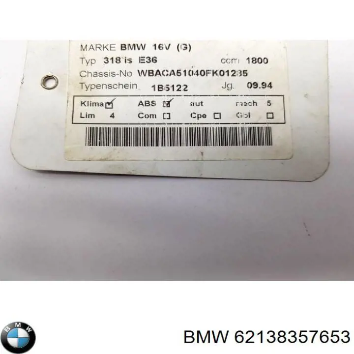 Unidade de controlo dos modos de aquecimento/condicionamento para BMW 3  E36