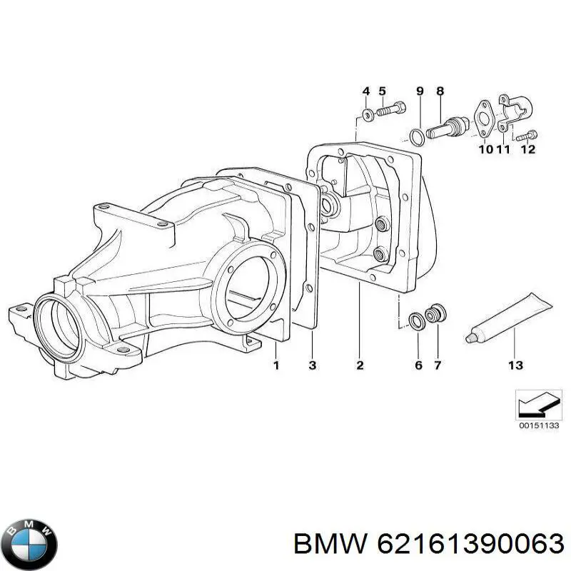  Датчик скорости BMW 7 