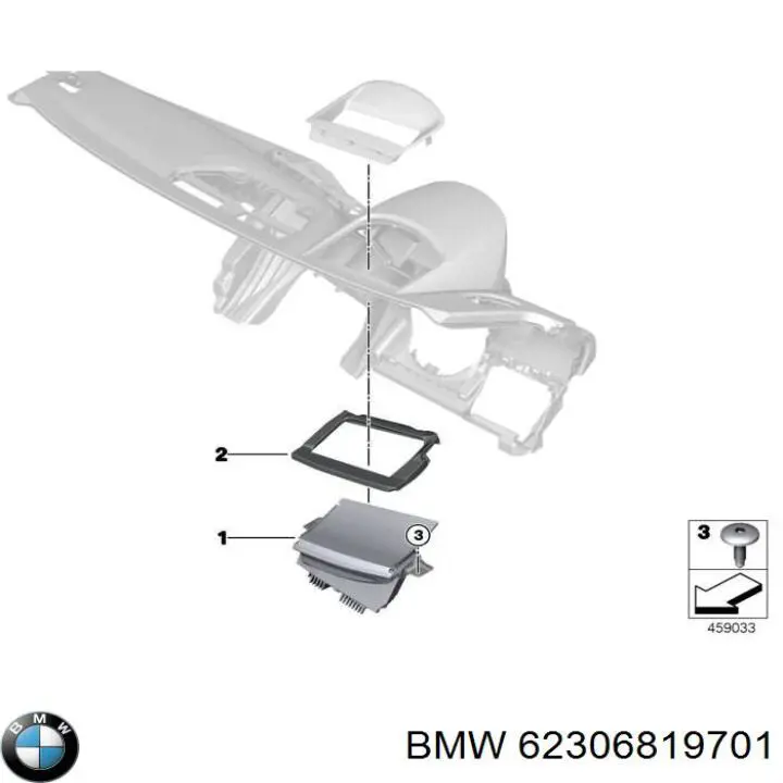 62309358966 BMW Дисплей-проекции на лобовое стекло