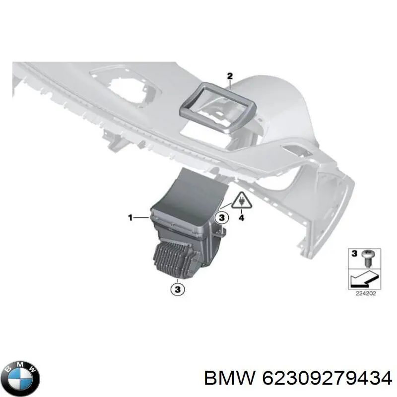 62309279434 BMW 