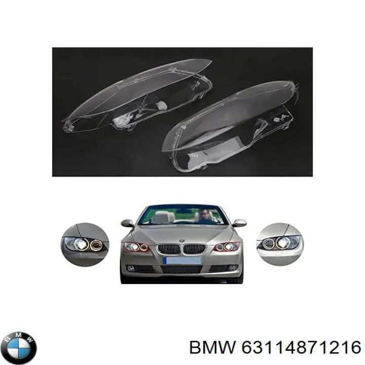 Фара правая 63114871216 BMW