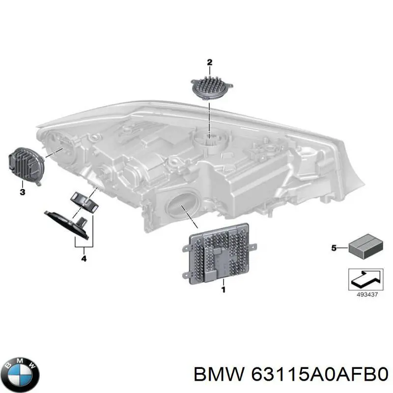  63115A0AFB0 BMW