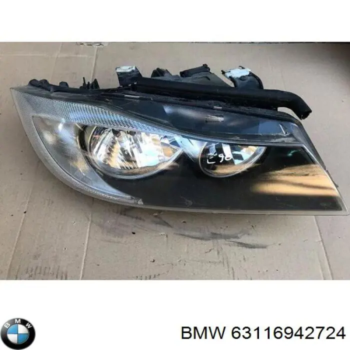 63116942724 BMW Фара передняя правая