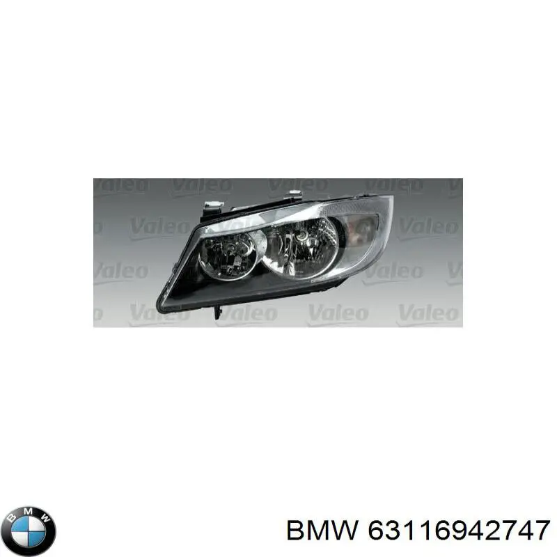 Фара левая BMW 63116942747 цена, от 137.81 USD