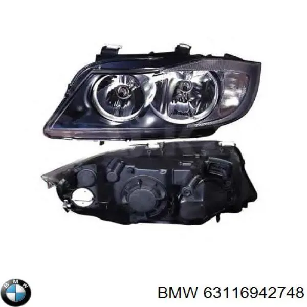 63116942748 BMW Фара передняя правая