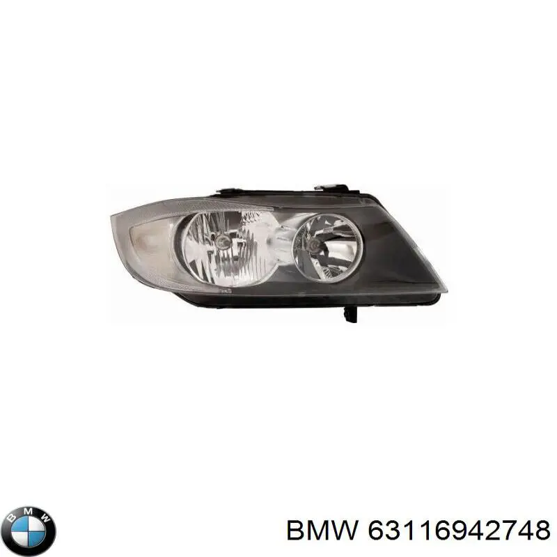 Правая блок фара BMW 63116942748 цена, от 163.08 USD