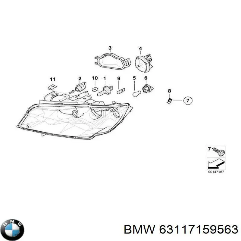 63117159563 BMW 