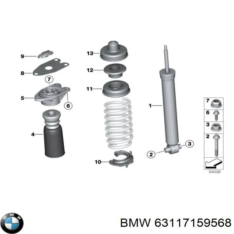 63117159568 BMW 