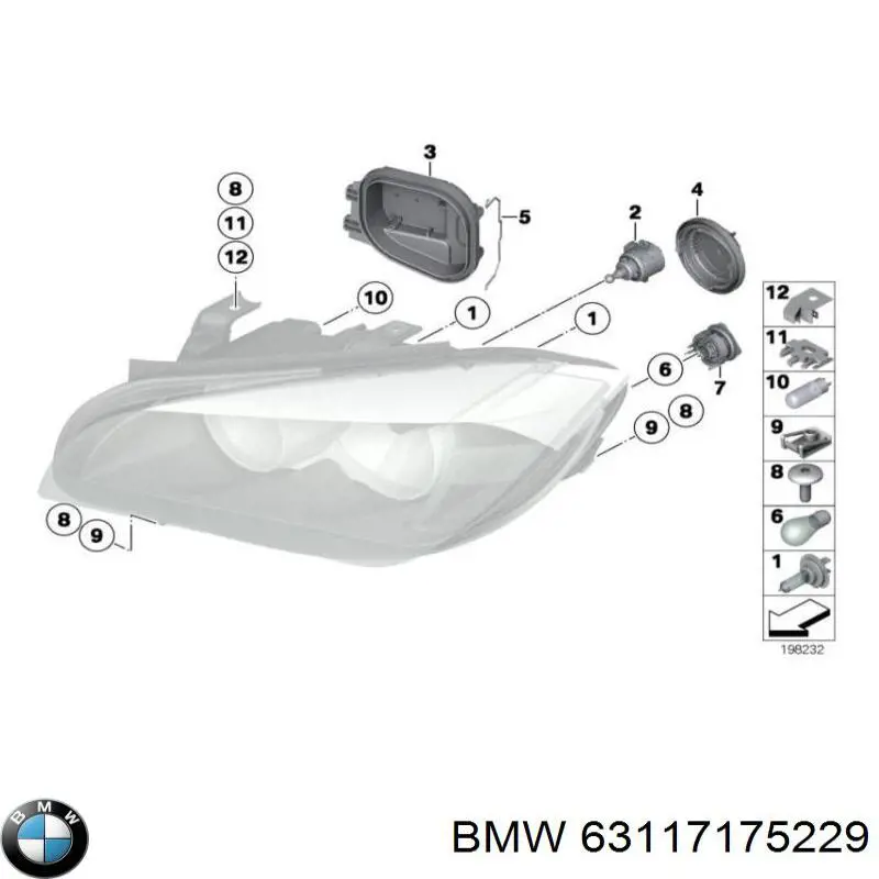  63117175229 BMW