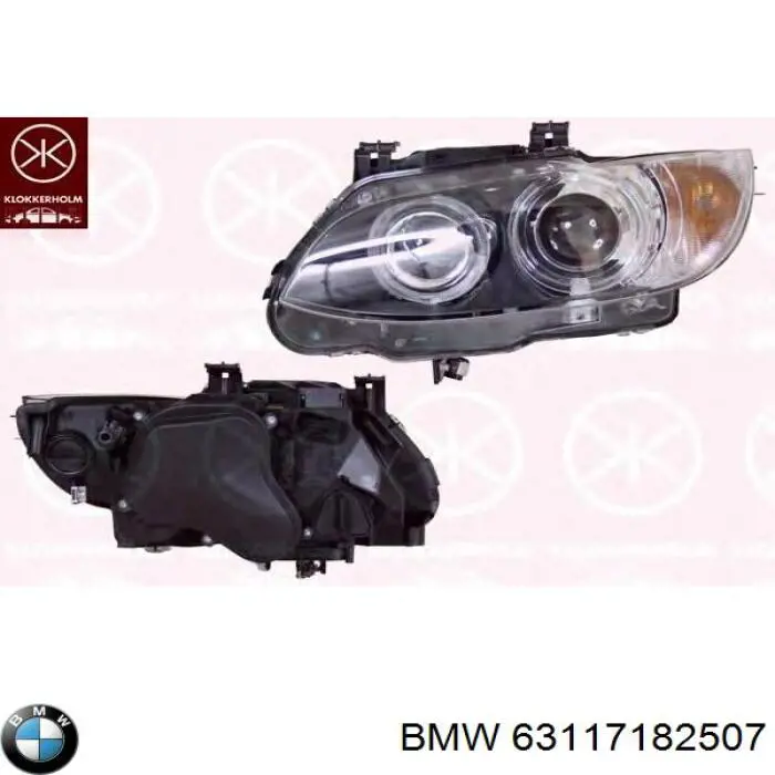 Фара левая BMW 63117182507 цена, от 535.97 USD