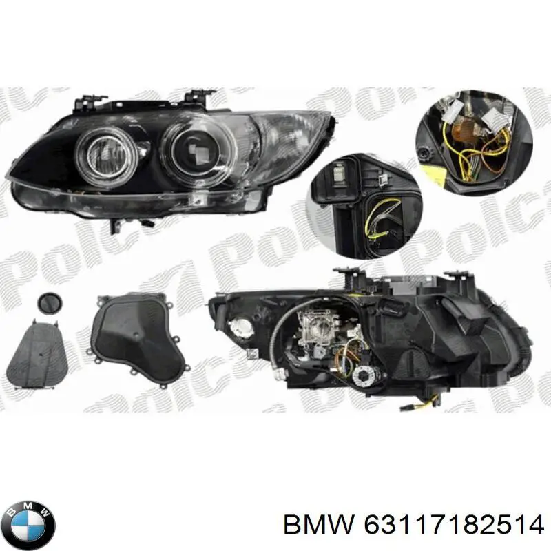 Фара правая Magneti Marelli LPM251