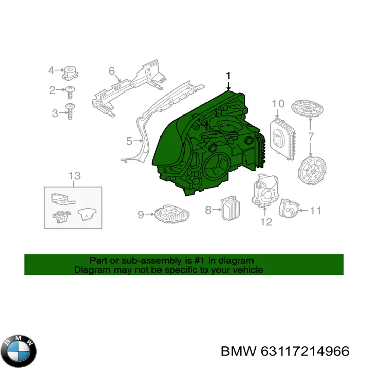 63117214966 BMW 