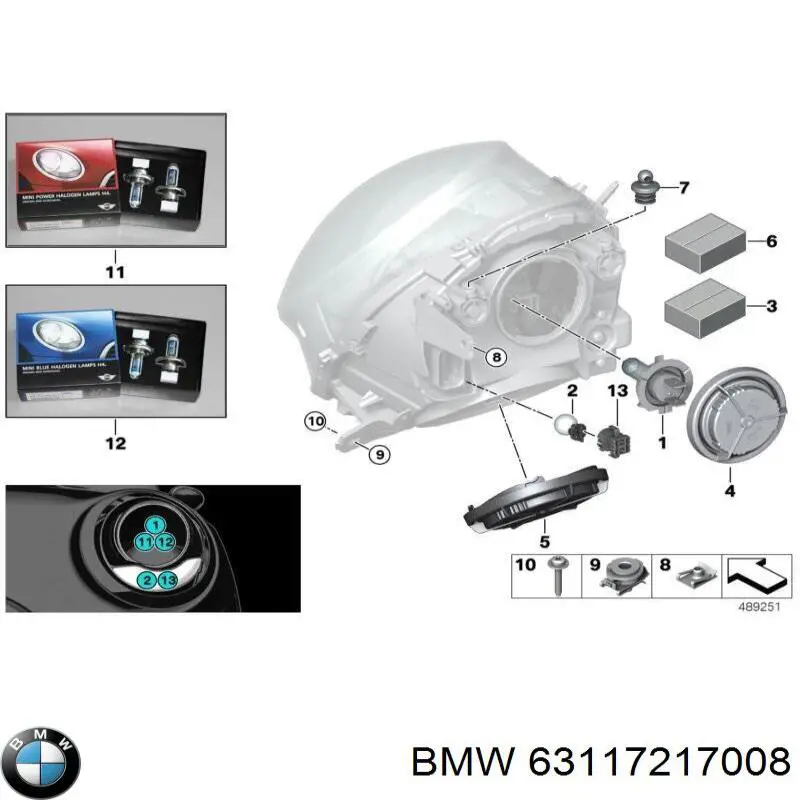 63117217008 BMW 