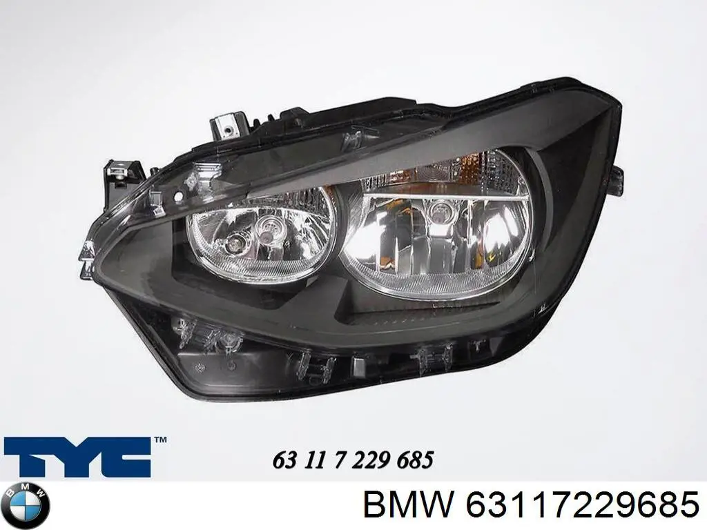 Фара левая BMW 63117229685 цена, от 96.40 USD