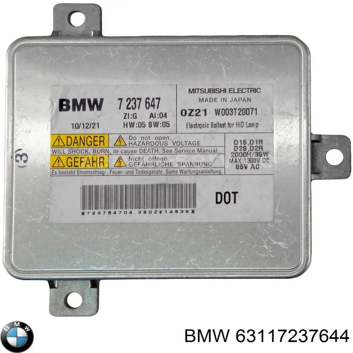  63117237644 BMW