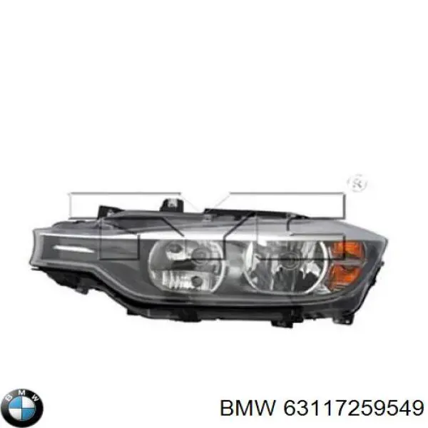 Купить 63117259549 BMW Фара левая передняя
