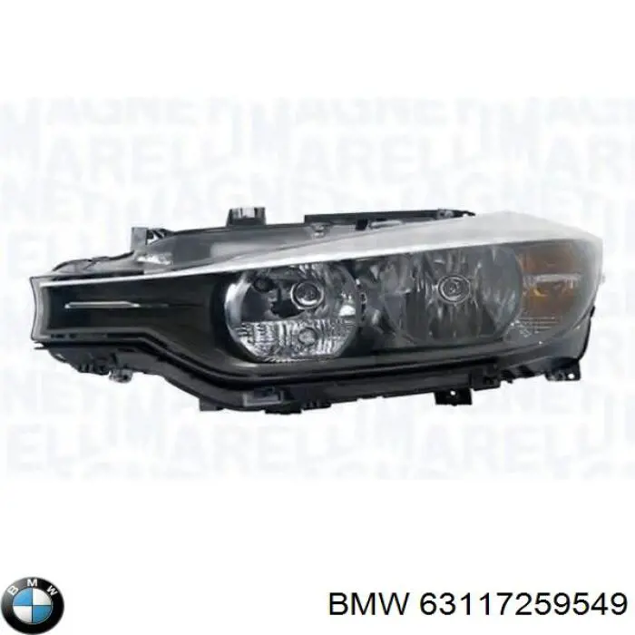 Левая фара 63117259549 BMW