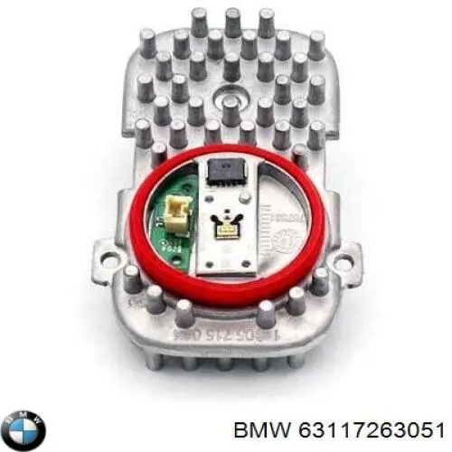 Модуль управления (ЭБУ) светом фар 63117263051 BMW
