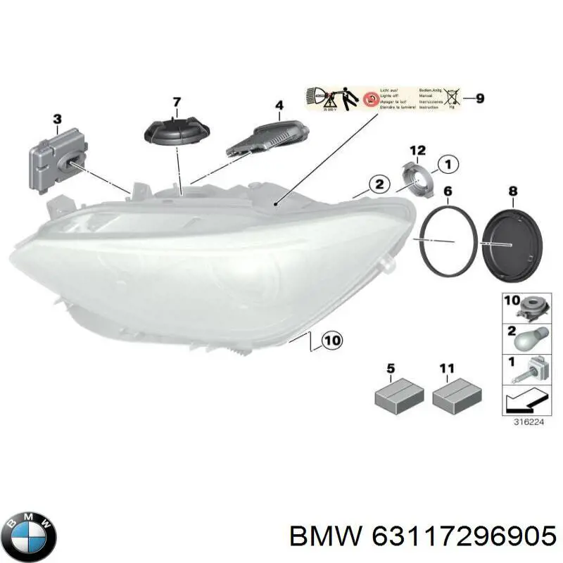 63117296905 BMW 