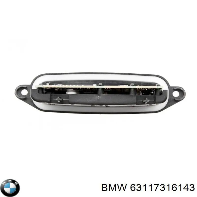 63117316143 BMW módulo de direção (centralina eletrônica das luzes)