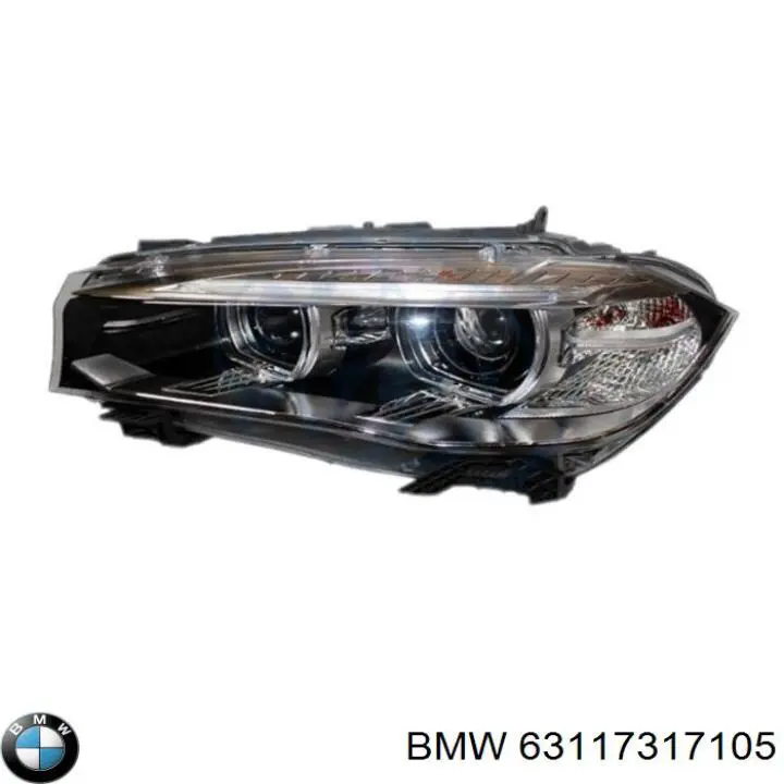 Купить 63117317105 BMW Фара левая передняя