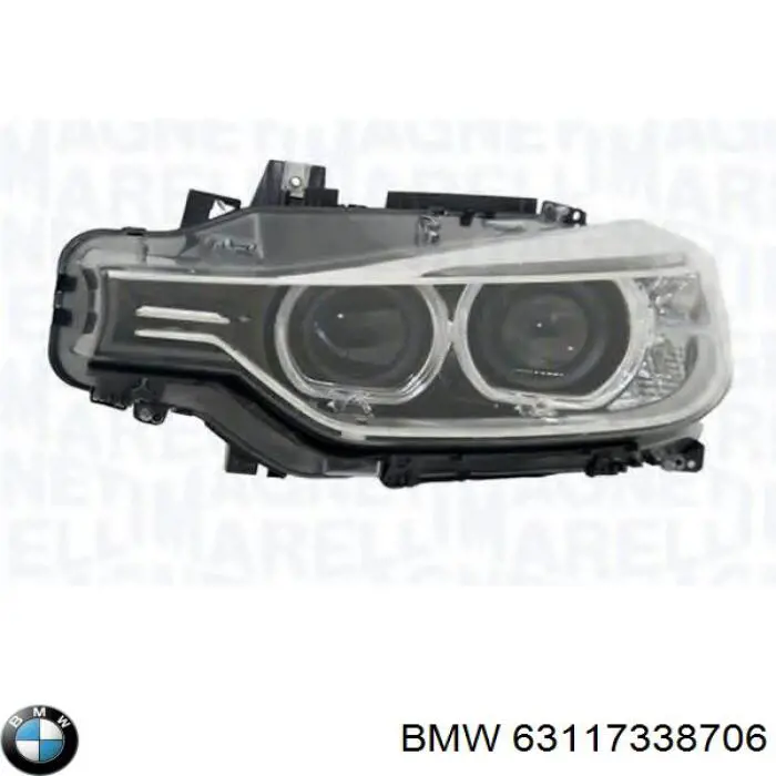Правая блок фара BMW 63117338706 цена, от 506.77 USD