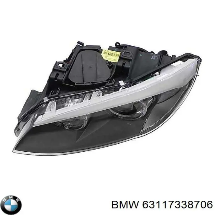 Правая фара 63117338706 BMW
