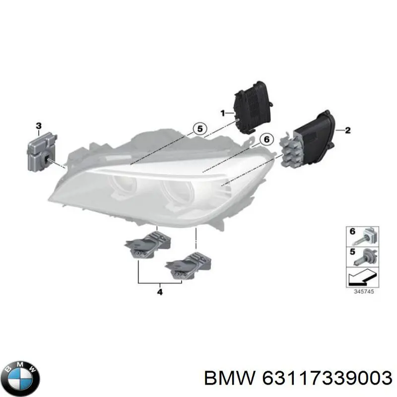  63117339003 BMW