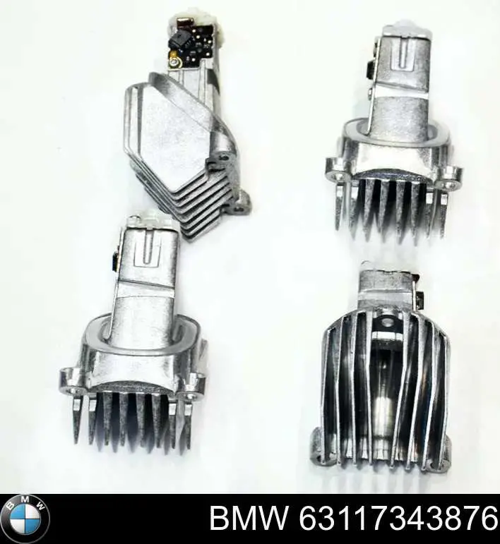 Модуль управления (ЭБУ) дневных фонарей BMW 63117343876