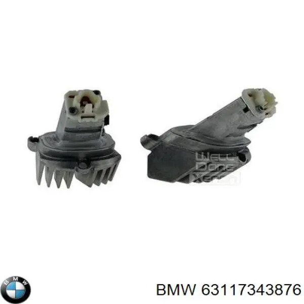 Модуль управления (ЭБУ) дневными фонарями BMW 63117343876 цена, от 23.98 USD