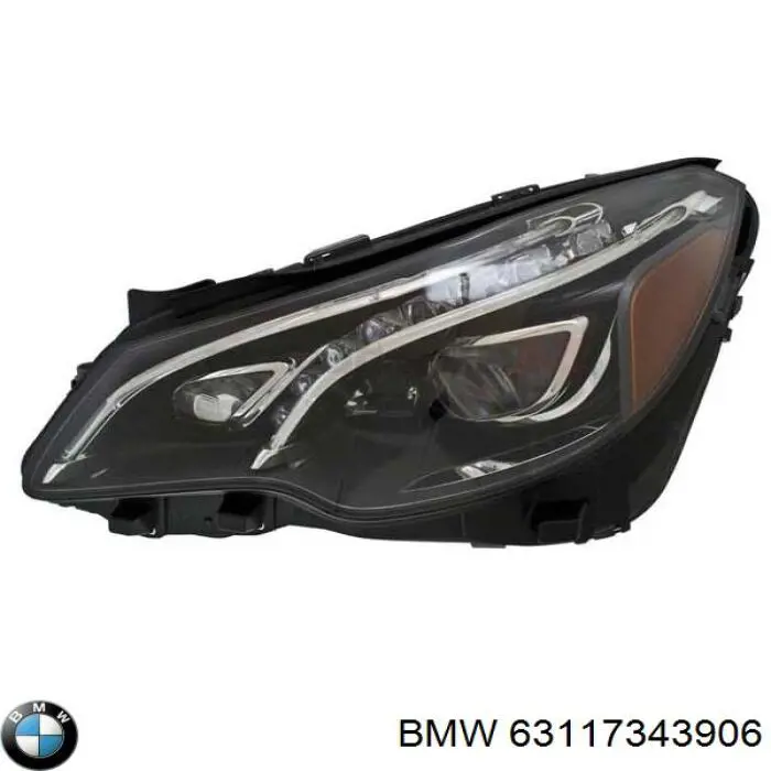 Правая фара 7343906 BMW