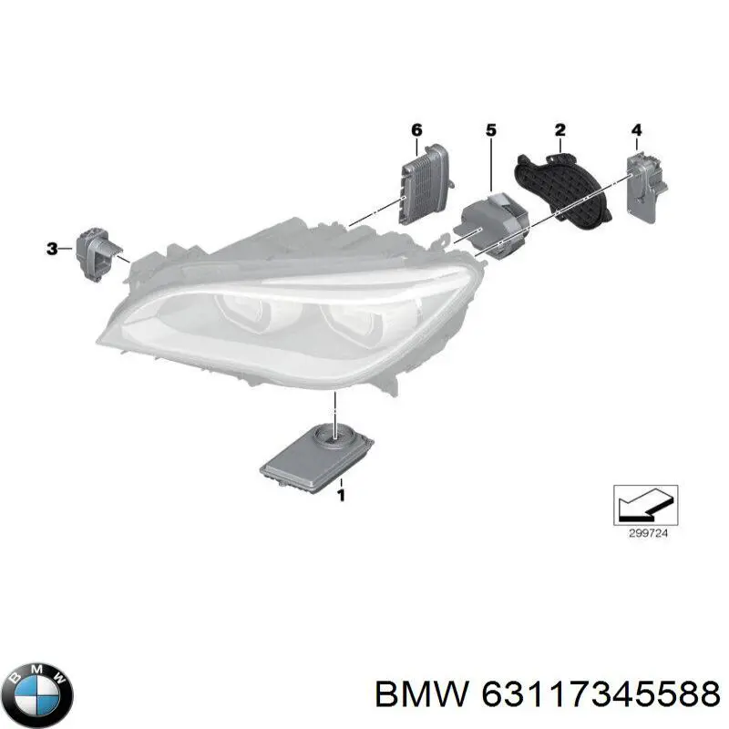  63117345588 BMW