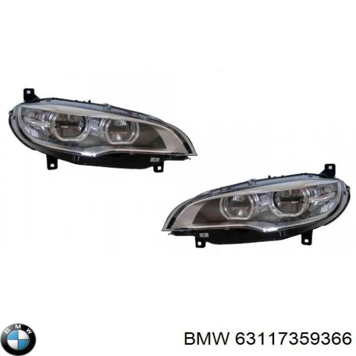 Правая блок фара BMW 63117359366 цена, от 2589.78 USD
