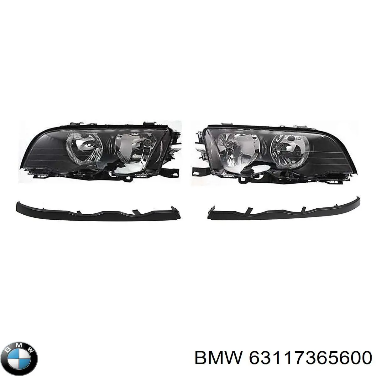 7365600 BMW Фара передняя правая