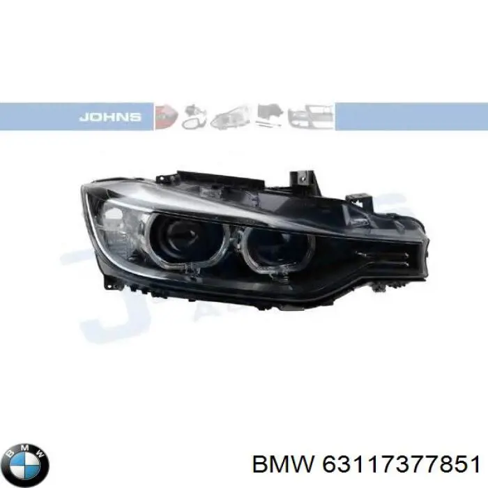 Фара левая BMW 63117377851 цена, от 829.01 USD