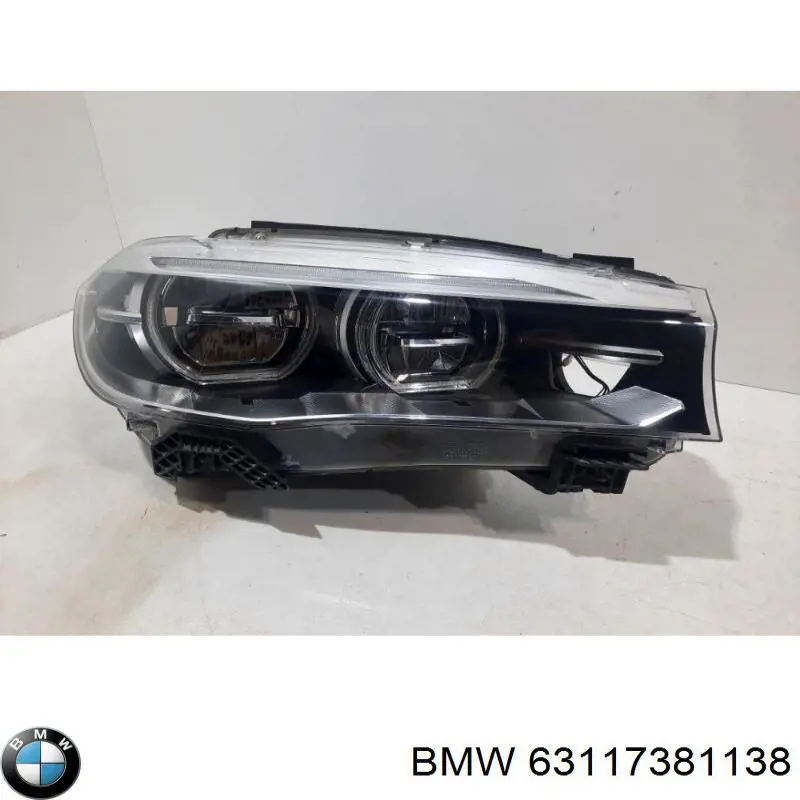 Фара правая BMW 63117381138